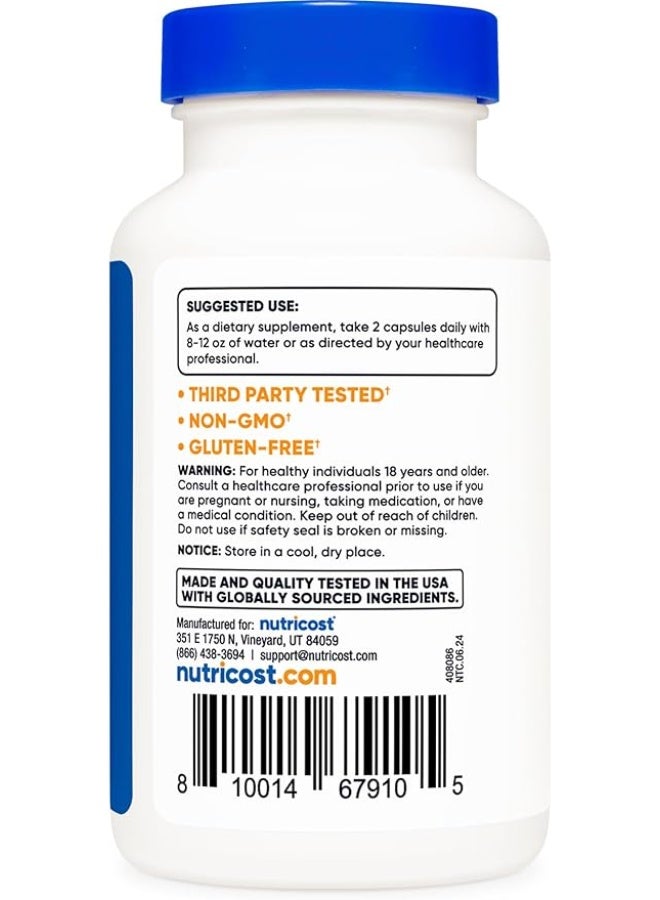 Nutricost, Alpha GPC, 120 Capsules (300 mg er Capsule) - Image 2